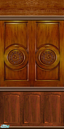 Sims 2 — MRC Wall 354 by MidnightRose — Custom Paneling Created by Midnight Rose Please do not clone