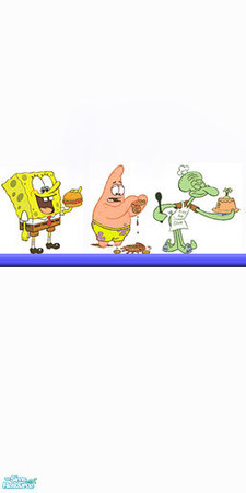 Sims 2 — Spongebob Collection - Spongebob6 by ncfrostbyte — Part of a collection of spongebob wallpapers in a variety of