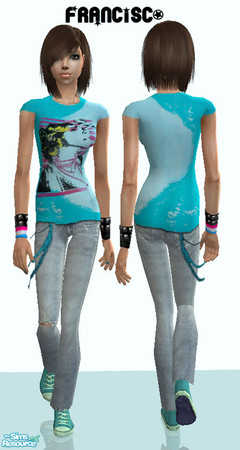 Sims 2 — Clothing 2 by francisssko — Download the mesh from the link below! Enjoy ;P