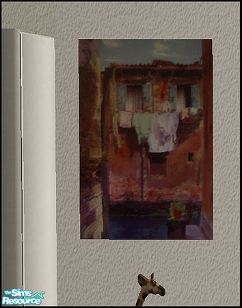 Sims 2 — Mykitchen - painting by steffor — 