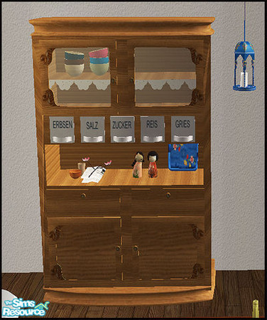 Sims 2 — Mykitchen - cabinet by steffor — a gift from my grandmother with 2 slots