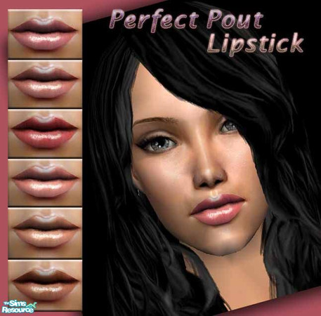 Sims 2 — Perfect Pout Lipstick Set by nikisatez05 —  