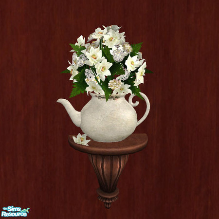 Sims 2 — Teapot with Flowers - 6 by Elena. — 