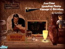 Sims 2 — FT Standing poster Recolor Set by karubin — You need Freetime EP and CEP by Numenor. The all posters are