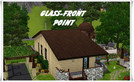 Sims 3 — Glass-Front Point by CrimsonViscosity2 — The house features stunning views and a warm flowing interior. Inside