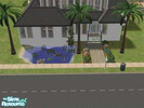 Sims 2 — Glasse 94 by MeLoveEveryting2 — a nice, modern house. Enjoy! Note: please don\'t remove the plants in front of