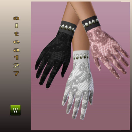 Sims 3 — Guanti pizzo  by altea127 —  