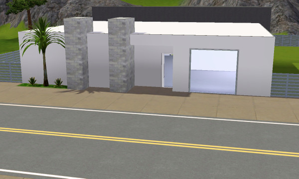 Sims 3 — Little Modern by runtee5 — Please note; this is not one of my original creations. I copied a picture found here: