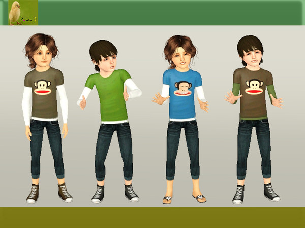 Sims 3 — punie kids group 52 by punie — I usually release stuff on Thursdays but to celebrate my 1000000th download I