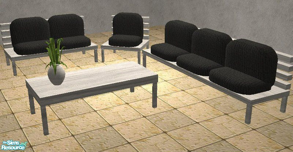 Sims 2 — Mercury Living Set - Sofa Recolor 1 by TheNinthWave — This is the sofa recolor #1. This recolor will also show