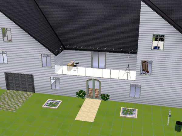 Sims 3 — Rose house by robin_rosina — A big 2 story house, 1 couple bedroom, 1 guestroom, 2 bathroom, 2 living rooms, 1