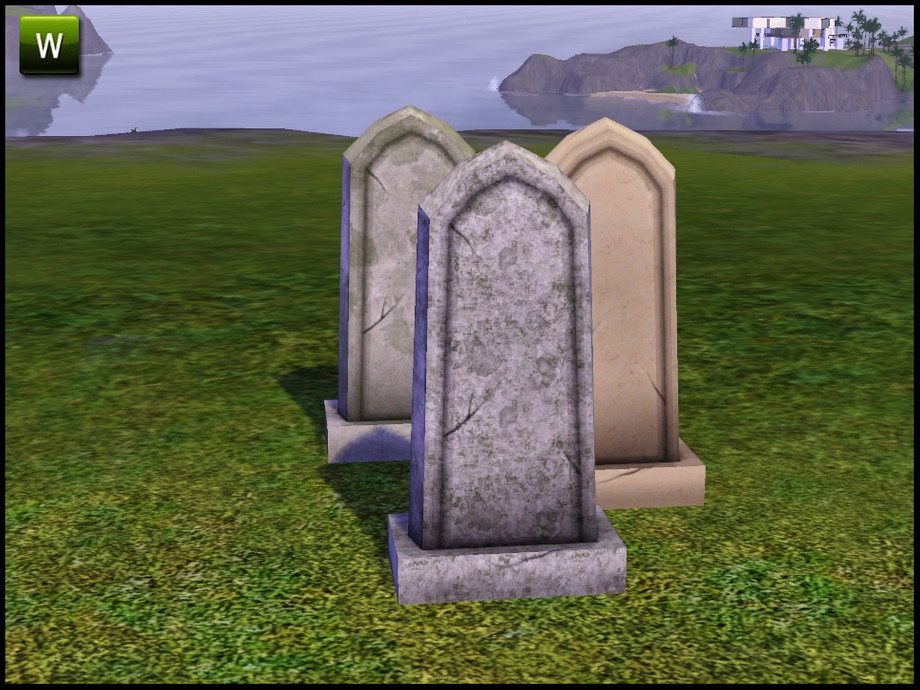 The Sims Resource Tall Tombstone