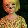 Sims 3 — Kitty Face Costume Makeup for Teens, Adults, and Elders! by goldypuppydog2 — MEOW! Cute makeup for teens,