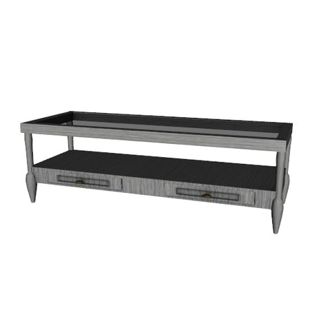 Sims 3 — Shabby Chic Four Coffee Table by TheNumbersWoman — A bit of shabiness yet sort of Chic. By RicciNumbers at TSR.