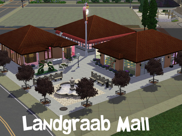 Sims 3 — Landgraab Mall by frisbud — 