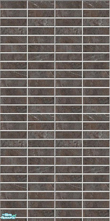 Sims 2 — Mosaic Set - Mosaic Set - Slate Mosaic Black Big by Veronn — Mosaic Set - Slate Mosaic Black Big