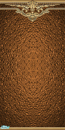 Sims 2 — Metallic Colored Glass with borders Wall - Coper by Sheera — Part of my Metallic Colored Glass with borders