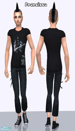 Sims 2 — Clothing 2 by francisssko — Download the mesh from the link below! Enjoy ^_^