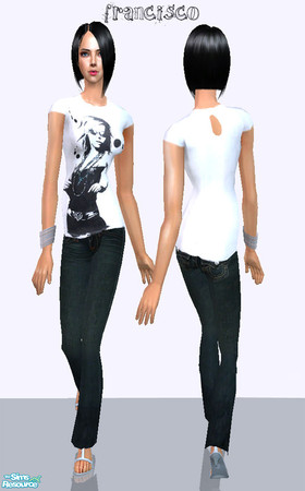 Sims 2 — Clothing 4 by francisssko — Download the mesh from the link below , Enjoy ^_^