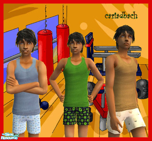 Sims 2 — Teen Boys Undies by cariadbach — I felt a little guilty as I have not re coloured many items for boys so here is