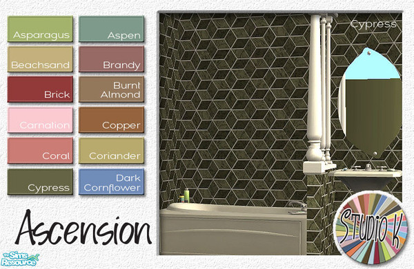 Sims 2 — Studio K Ascension_Set 01 by StudioKhagerks — 