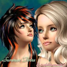 Sims 3 — Summer Girls by perfektmoments632 — Candy and Claire are Twins ! by perfektmoments63