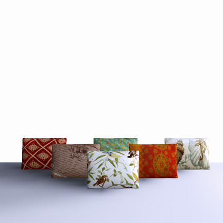 Sims 3 — PB Outdoor 2011 Part 2 - Pillow2 by ShinoKCR — Several Overlays and one recolorable Version