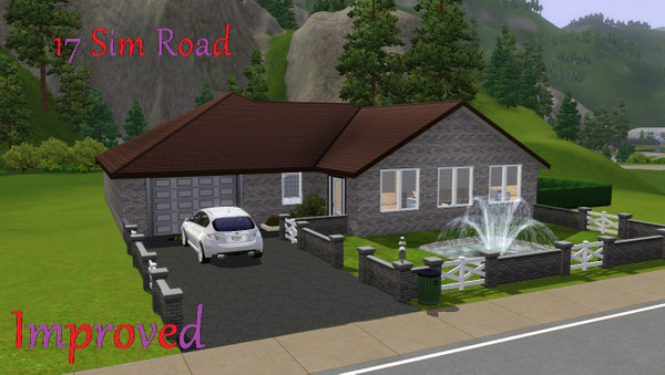 Sims 3 — 17 Sim Road Improved by thewinner — This is a remodel of 17 Sim Road I made earlier. Hope you like it