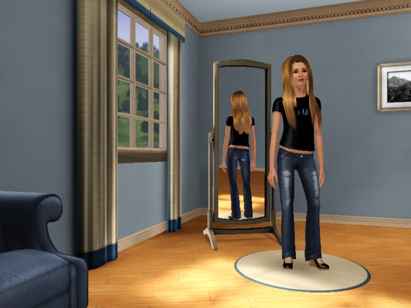 Sims 3 — twilight shirt  by robin_rosina — twilight teenage short sleeve shirt females