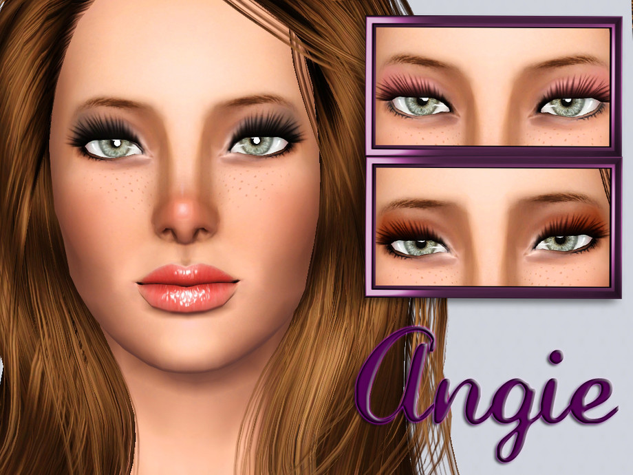 Sims 3 - Angie Eyeshadow by julianafraga29 - Smoky Eyeshadow - 3 Recolorabl...