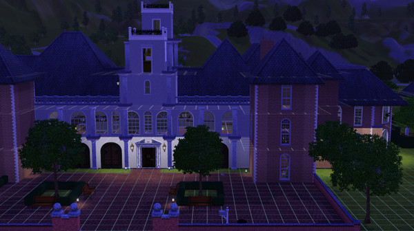 Sims 3 — Croft Manor  by sims_3_creator — Croft Manor is huge house from my best game Tomb Raider.I made it bicause I'll