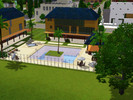 Sims 3 — Lofty Cerulean Blue Pool - REDONE by ejbenzing — My version of the Lofty Cerulean Blue Pool. It now includes a