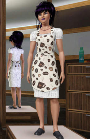Sims 3 — Hausfrau by Luziferia2 — the perfekt outfit for a wife who works in kittchen by Luziferia @