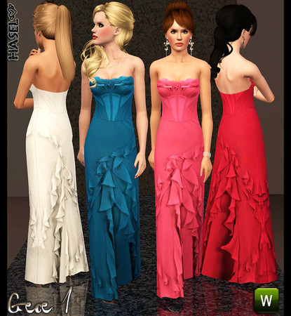Sims 3 — Hasel Set 40_1 by hasel — Hasel Set 40_1 hasel@tsr.. 2 recolorable palettes.. 3 different styles.. Enjoy..