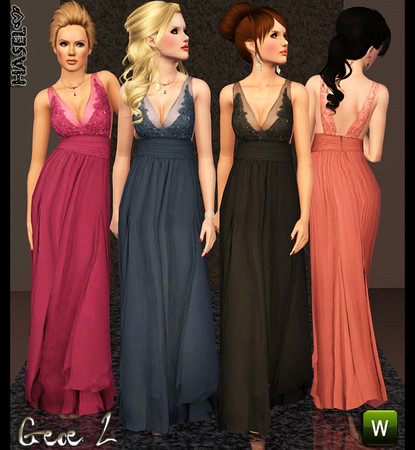 Sims 3 — Hasel Set 40_2 by hasel — Hasel Set 40_2 hasel@tsr.. 3 recolorable palettes.. 3 different styles.. Enjoy..
