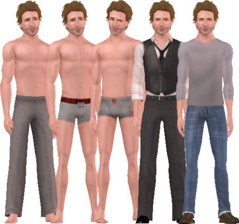 Sims 3 — Robert Pattinson by ShpyPlayer — Best known for his role as Edward in Twilight and Jacob in Water For Elephants