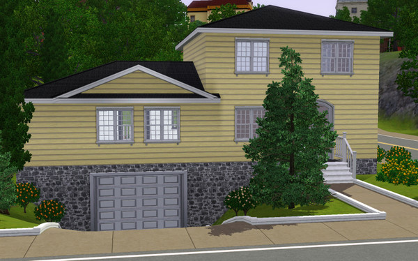 Sims 3 — Simple Luxury - Vanilla by Anakin_Stupaine — Small house for the richer starters. 1 bedroom and 2 bathrooms.