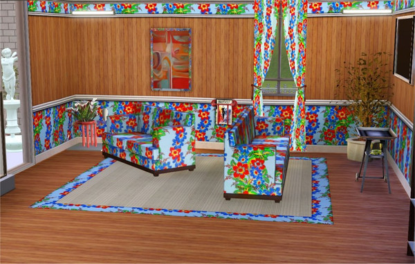 Sims 3 — marcorse_loudly pattern by marcorse — If colours can be given the elements of sound, then this combination would