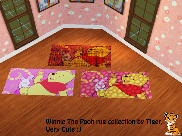 Sims 3 — Winnie the Pooh Rug Collection by TigerLiyene2 — Winnie the Pooh Rug Collection