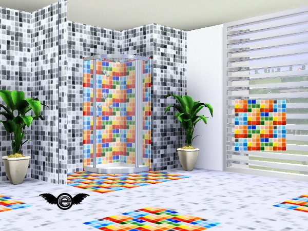 Sims 3 — Colored Glas Tile Pattern by engelchen1202 — Colored Glas Tile Pattern