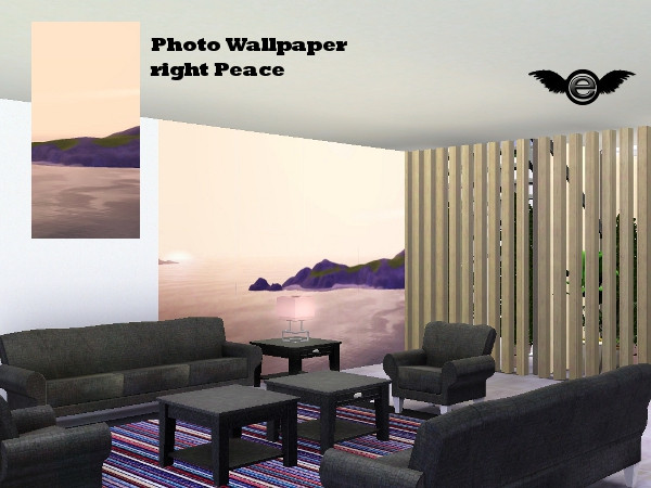 Sims 3 — Photo Wallpaper Set Sunset - right by engelchen1202 — Photo Wallpaper Set Sunset - right this is the right peace