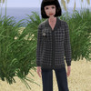 Sims 3 — Baggy shirt by miss_Sage — It has 3 recoulorable parts and 3 texture variations. Mesh by me.