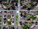 Sims 3 — The 4 Tower Park (FF) by rocapo — A park for the whole family where your sims can relax, play, shop and so many
