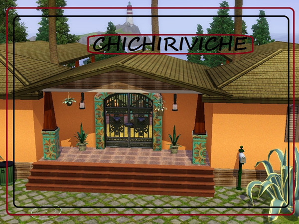 Sims 3 — Chichiriviche by rosstom — Palme, agavi, sole e colori in questo spaccato del Venezuela.
