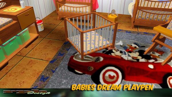 Sims 3 — rpb baby dream playpen by ruhrpottbobo — rpb baby dream playpen 
