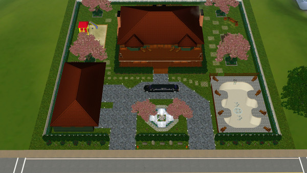 Sims 3 — Deerwalker Estate by deerwalker2 — A grand estate with just about everything your sims will need.
