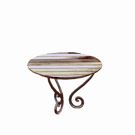 Sims 3 — Vintage Outdoor - GardenSidetable by ShinoKCR — 