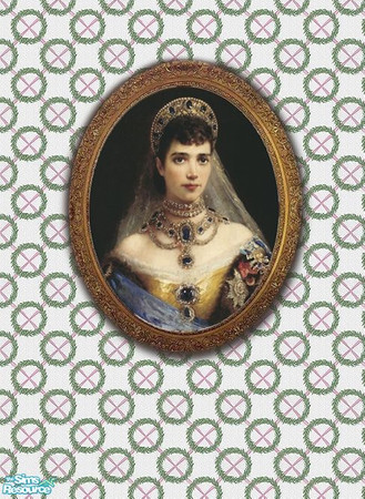 Sims 2 — Nicholas and Alix Portrait set - Maria Feodorovna by micha89 — Empress Maria Feodorovna of Russia, mother of