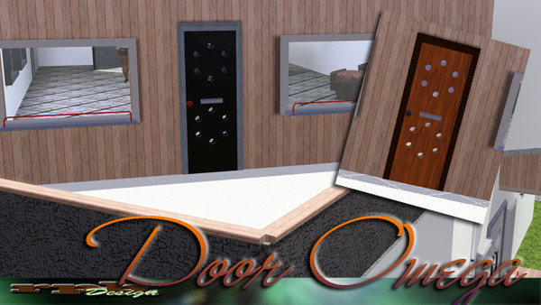 Sims 3 — rpb door omega by ruhrpottbobo — rpb door omega 