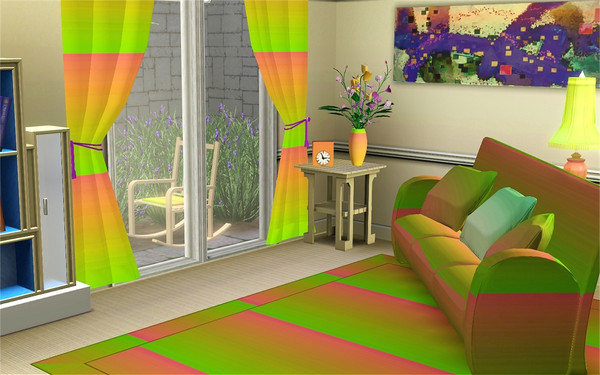 Sims 3 — marcorse_sunset strip pattern by marcorse — Couldn't be any simpler than this . . .. bright but subtle shadings,